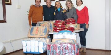 Doação da Associação Rancho Móvel beneficia famílias em situação de vulnerabilidade