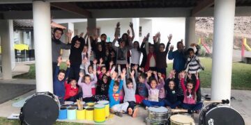 Escola de Nova Bréscia cria banda marcial