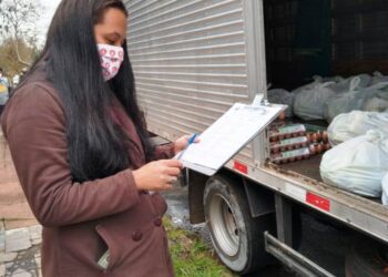 Assistência social de Lajeado entrega kits por meio do Programa de Aquisição de Alimentos