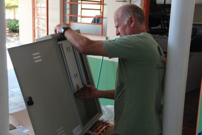 Instalações elétricas também recebem melhorias e todas as escolas foram dedetizadas (Fotos: Rodrigo Angeli)