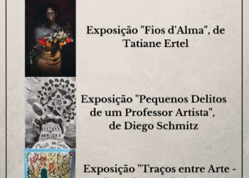 Casa de Cultura de Lajeado recebe três novas exposições no mês de abril
