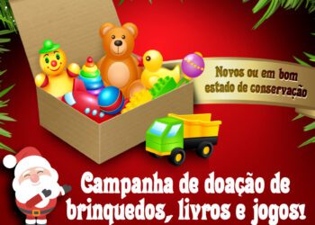 O Natal de muitas crianças pode ser mais feliz com a campanha de doação de brinquedos e livros