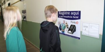 Escola de Estrela testa projeto piloto de reconhecimento facial