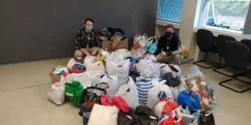 Instituto Unimed VTRP doa mais de 600 quilos de alimentos, roupas e agasalhos para os desabrigados