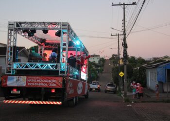 Natal no Coração dos bairros encanta moradores do Olarias, Campestre e Santo André
