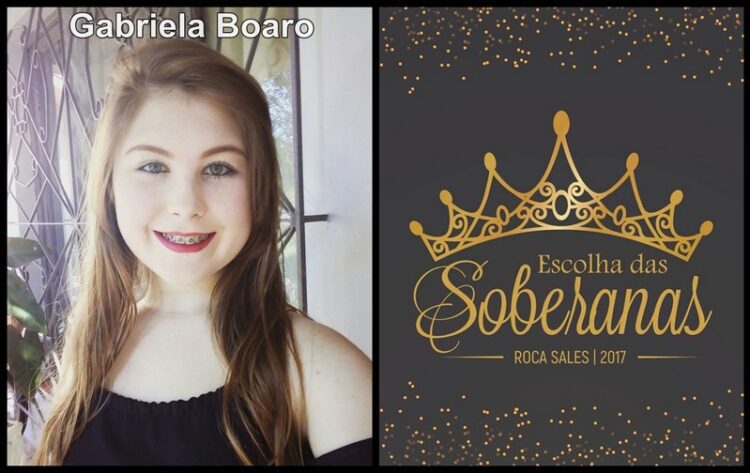 Conheça Gabriela Boaro, que concorre ao título de Soberana de Roca Sales