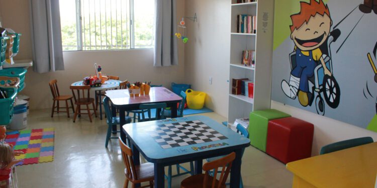 HSC disponibiliza sala de recreação às crianças internadas na Pediatria
