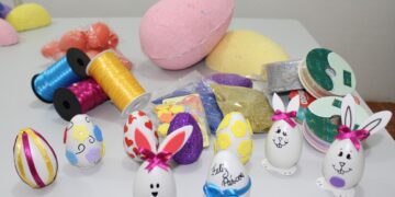 Comunidade é convidada a se engajar na decoração de Páscoa