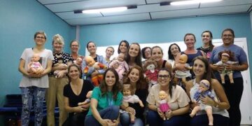 Profissionais de Saúde realizam curso de Shantala