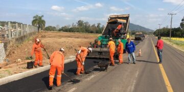 Westfália pavimenta a ciclovia até divisa com Teutônia