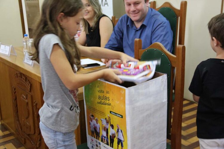 Segunda edição da campanha “Volta às aulas solidário” é lançada