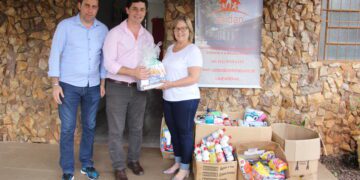 Saidan recebe kits de higiene e limpeza da Secel