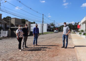 Mais cinco ruas estão em obras pelo projeto Pavimentafácil