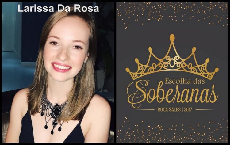 Conheça Larissa da Rosa, que concorre ao título de Soberana de Roca Sales