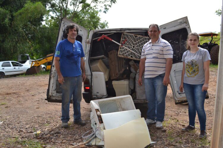 Campanha recolhe resíduos eletrônicos