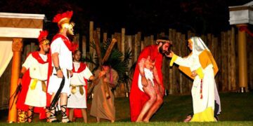 Elenco da Paixão de Cristo de Muçum inicia os ensaios