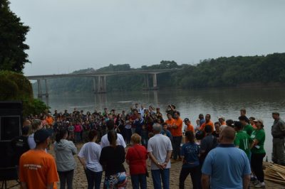 Mais de 950 voluntários participaram da ação em 2017 (Foto: Priscila Rodrigues)