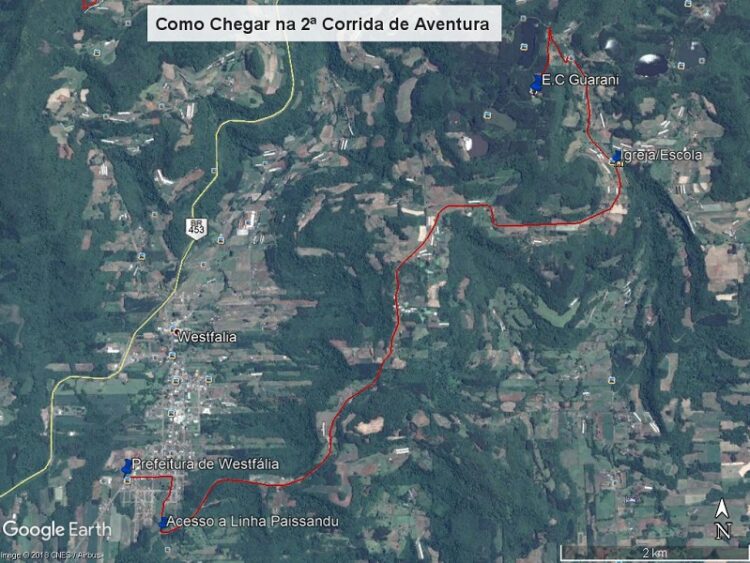 2ª Corrida de Aventura permite atividades em meio à natureza