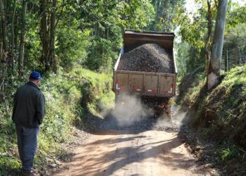 Secretaria de Obras segue no trabalho de melhorias em estradas