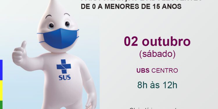Campanha de Multivacinação inicia dia 2 de outubro em Bom Retiro do Sul