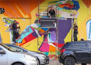 A arte urbana do Grafite ganha espaço na Pérola das Colônias