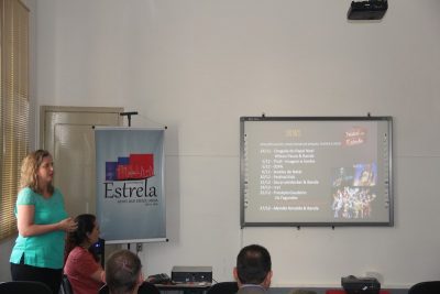 Detalhes da programação e outras novidades, como um aplicativo gratuito, foram apresentados (Foto: Rodrigo Angeli)