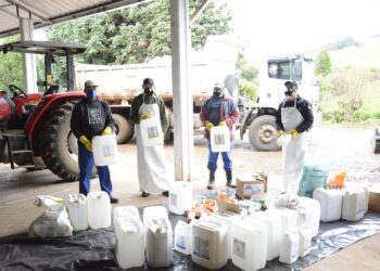 Mais de 1,5 mil embalagens de agrotóxicos são coletadas