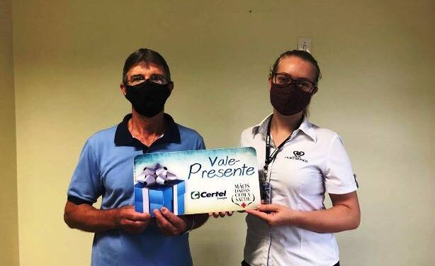 Campanha Mãos Dadas com a Saúde sorteia vale-presente para morador de Teutônia