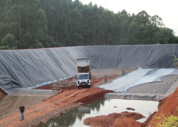 Nova célula de rejeitos da UTL está em fase de conclusão