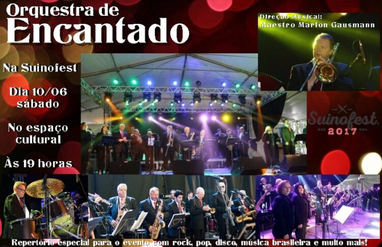 Orquestra de Encantado se apresenta na Suinofest
