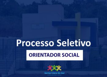 Município seleciona orientador social