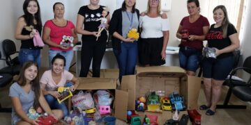 Assistência Social faz doação de brinquedos para o PIM de Bom Retiro do Sul