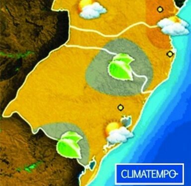 Previsão para esta semana é de sol com poucas nuvens