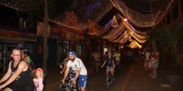 Pedaladas de alegria em passeio ciclístico por Estrela