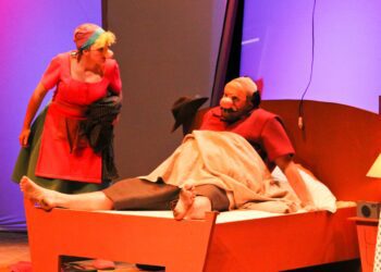 Auditório do Sicredi Região dos Vales recebe o espetáculo teatral “Radicci e Genoveva”