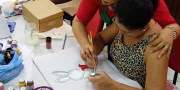 Férias para colorir com pincel