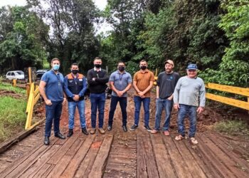 Ponte da Tangará: comunidade recebe comitiva do Governo