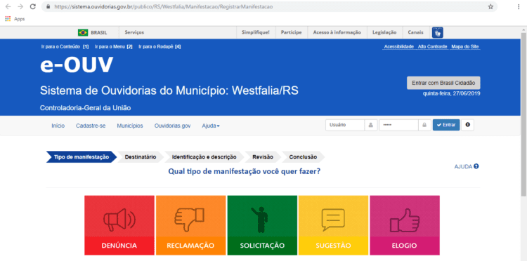 Município implanta Setor de Ouvidoria-Geral