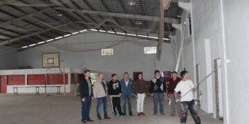 Ampliação da quadra esportiva de São Caetano chega à fase de acabamento