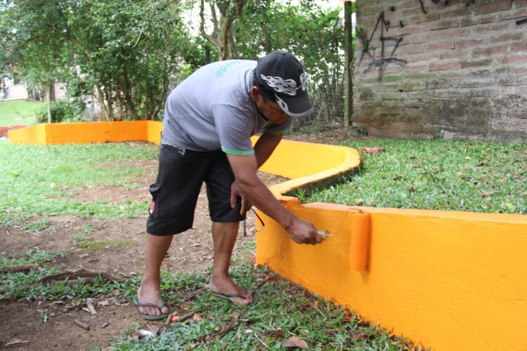 Prefeitura inicia revitalização da Praça Raimundo Ruwer, no bairro Montanha