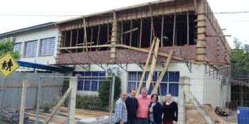 Avança obra de ampliação da Escola Municipal Princesa Isabel, do bairro Rui Barbosa