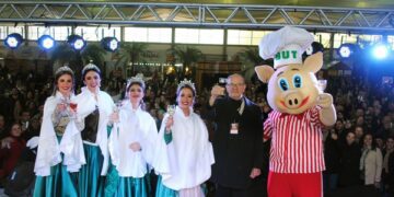 Caravanas de diversas cidades do Estado prestigiaram a 15ª edição da Suinofest