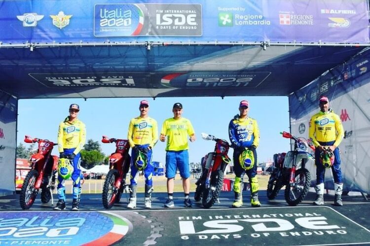 Bresciense integra seleção brasileira de Enduro Fim que compete na Itália