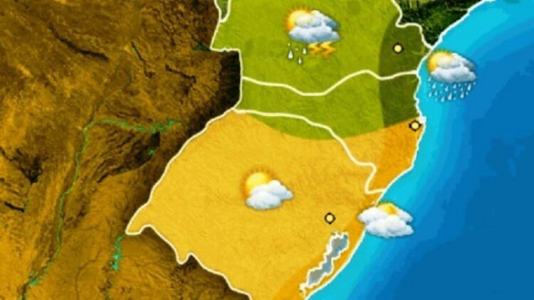 Semana começa com tempo instável e temperaturas baixas no Rio Grande do Sul