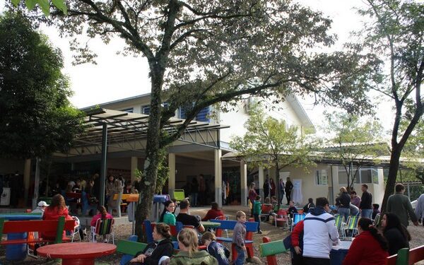 Comunidade comemora entrega da obra de ampliação da Escola