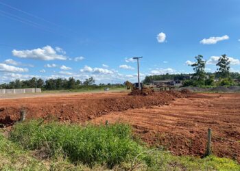 Através de incentivo, administração municipal disponibiliza 5.000 m³ de terra para empreendimento taquariense