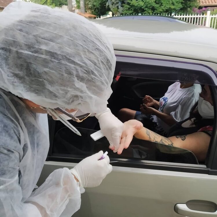 Prefeitura de Taquari realizou testagem em massa da população neste fim de semana