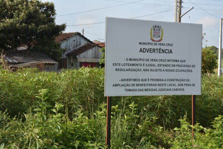 Município alerta para venda ilegal de lotes
