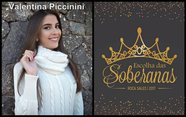 Conheça Valentina Piccinini, que concorre ao título de Soberana de Roca Sales