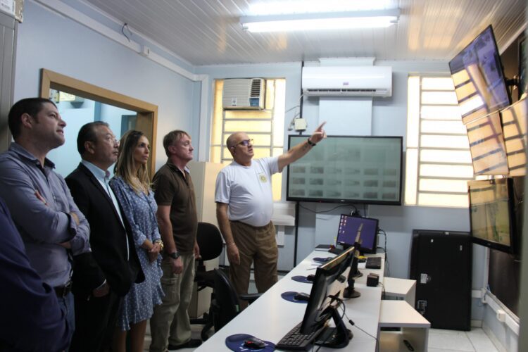 Secretário de Segurança de Porto Alegre visita Lajeado para conhecer software de inteligência artificial utilizado contra a criminalidade